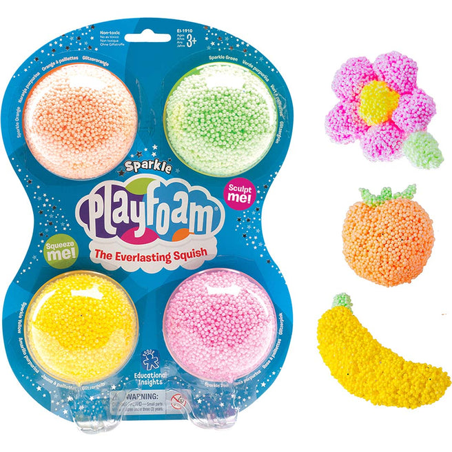 learning resources playfoam - sparkle - 4 kleuren | 1