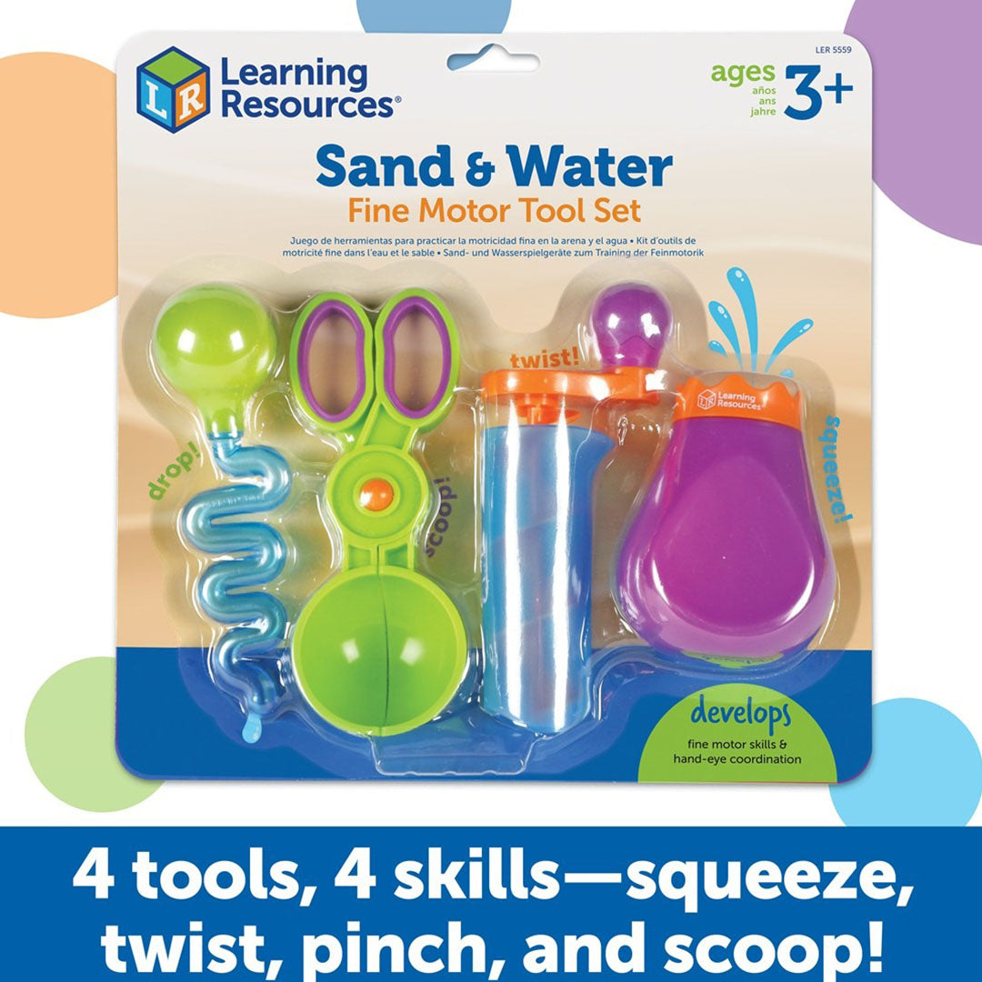 learning resources sand and water tools - 4st | 3