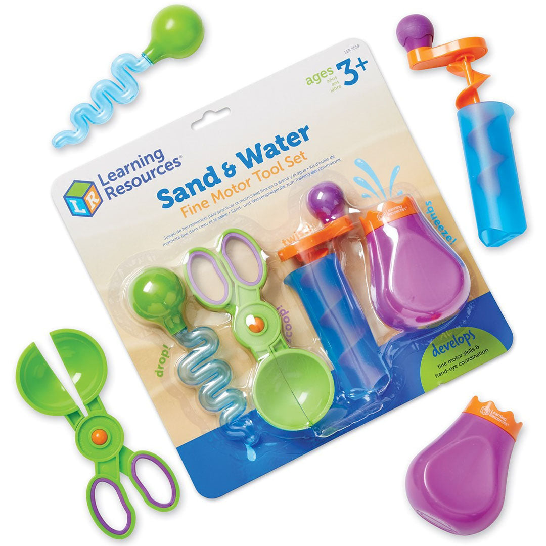 learning resources sand and water tools - 4st | 1