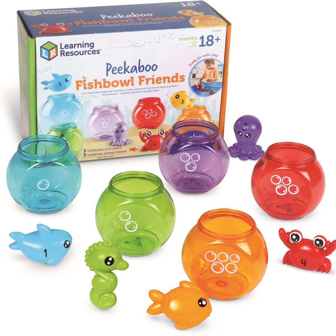 learning resources peekaboo vissenkommen met zeedieren | 950LER6814 | 1