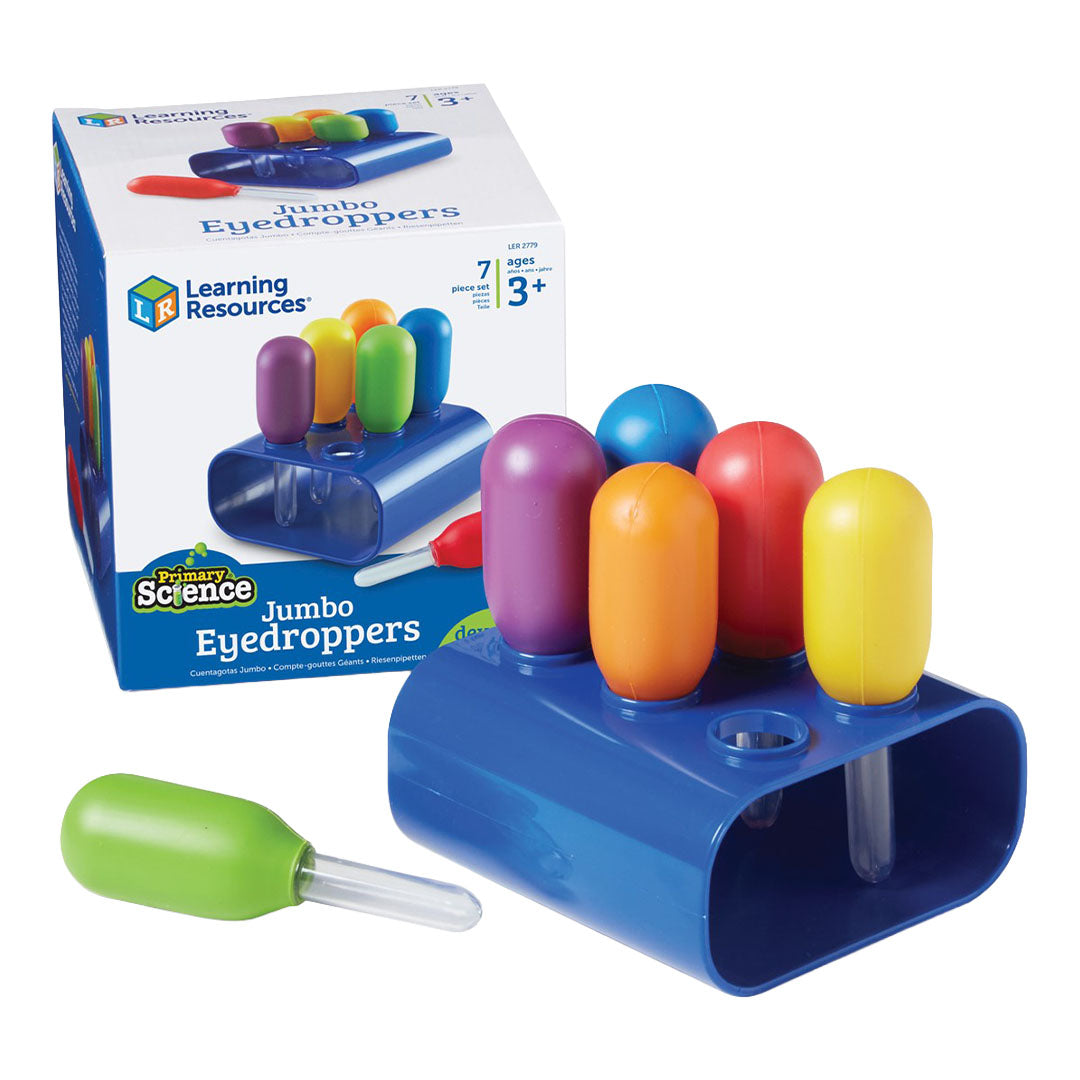 learning resources pipetten met standaard - 7st | 950LER2779 | 0