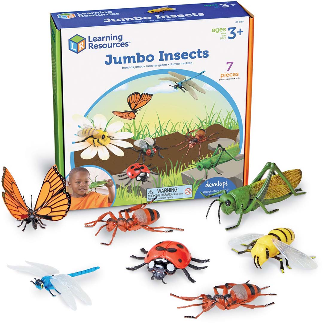 learning resources speelfiguren - insecten | 950LER0789 | 1