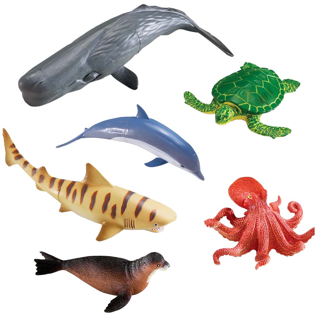 learning resources speelfiguren - oceaandieren | 950LER0696 | 2