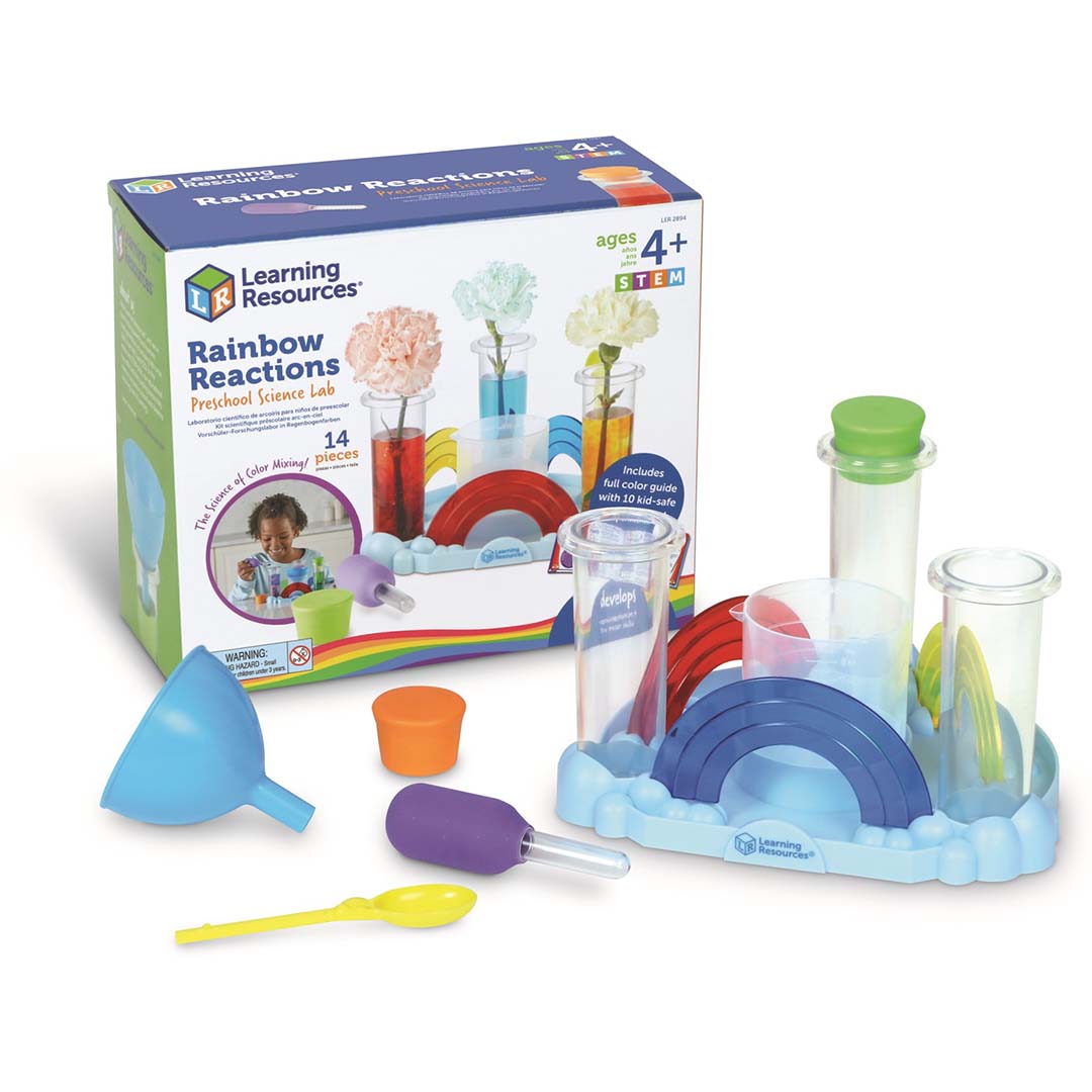 learning resources wetenschapsset rainbow reactions | 0765023028942 | 1