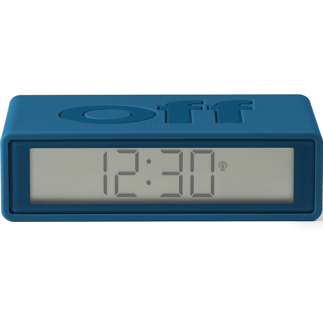 lexon flip classic digitale wekker - duck blue   | LR157BF9 | 2