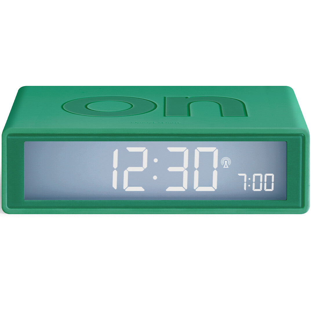 lexon flip classic digitale wekker - green  | LR157V2 | 1