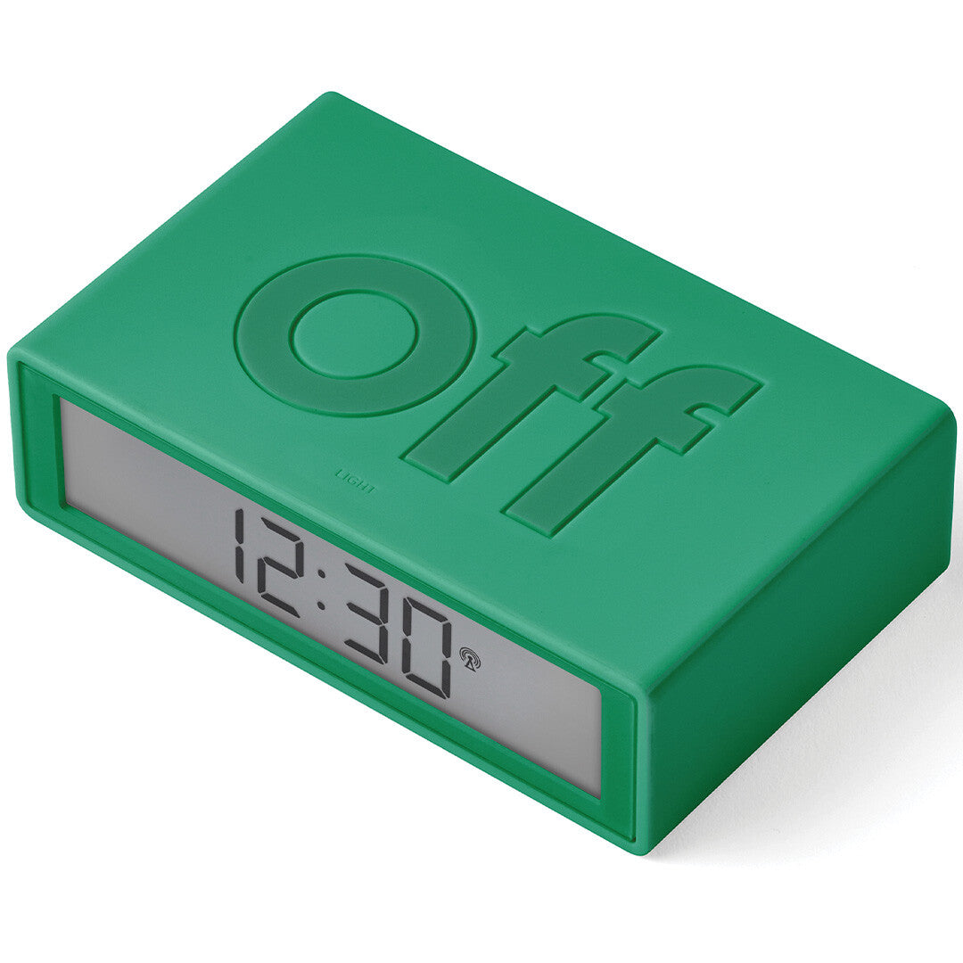 lexon flip classic digitale wekker - green  | LR157V2 | 3