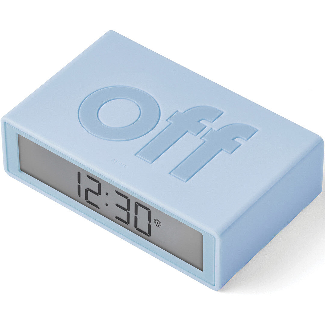lexon flip classic digitale wekker - light blue | LR157LB1 | 3