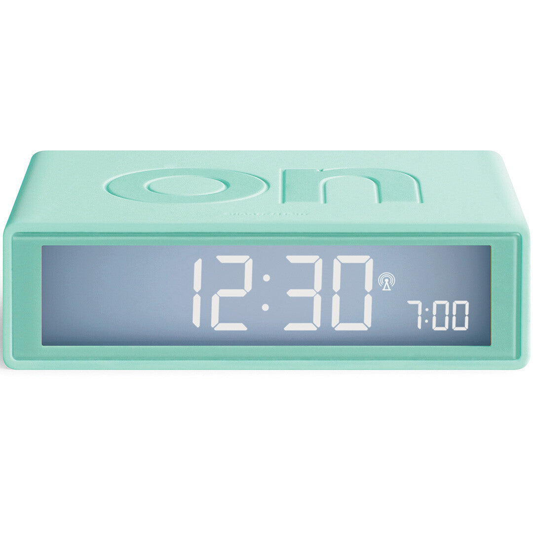 lexon flip classic digitale wekker - mint green  | LR157M1 | 1