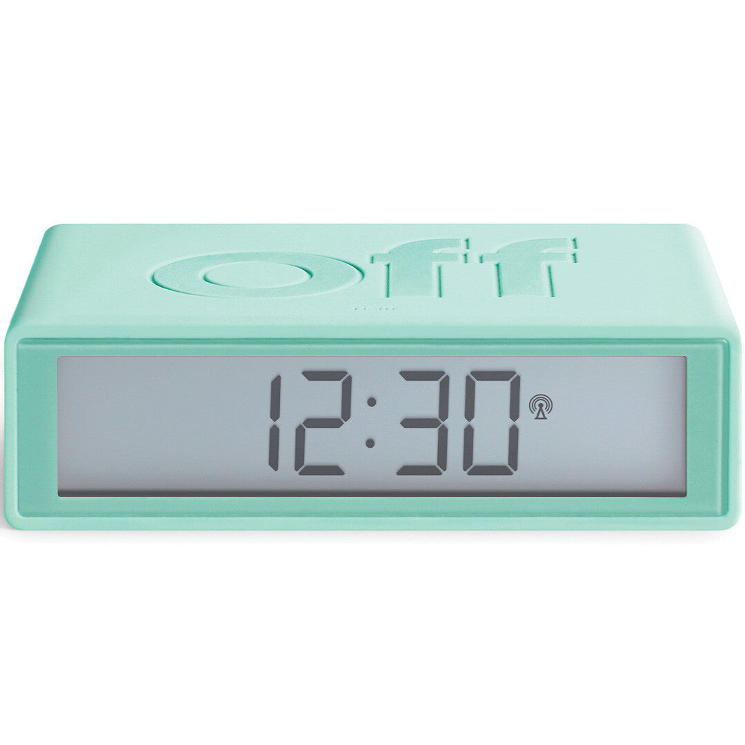 lexon flip classic digitale wekker - mint green  | LR157M1 | 2