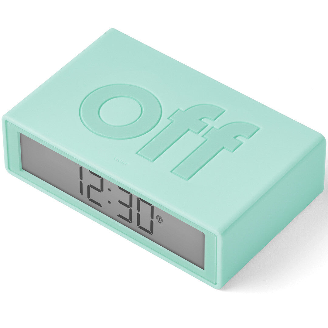 lexon flip classic digitale wekker - mint green  | LR157M1 | 3