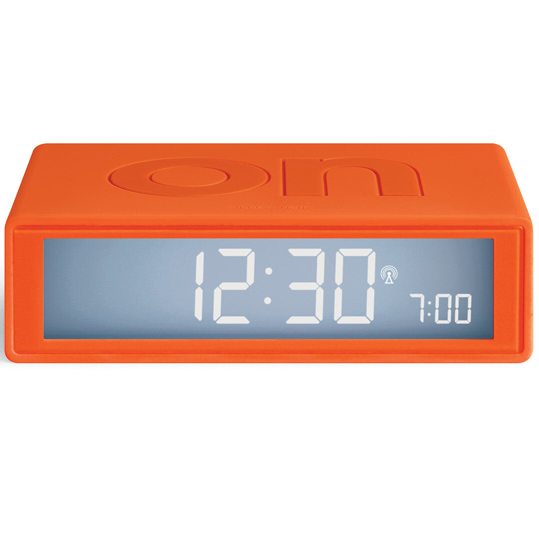 lexon flip classic digitale wekker - orange  | LR157O1 | 1
