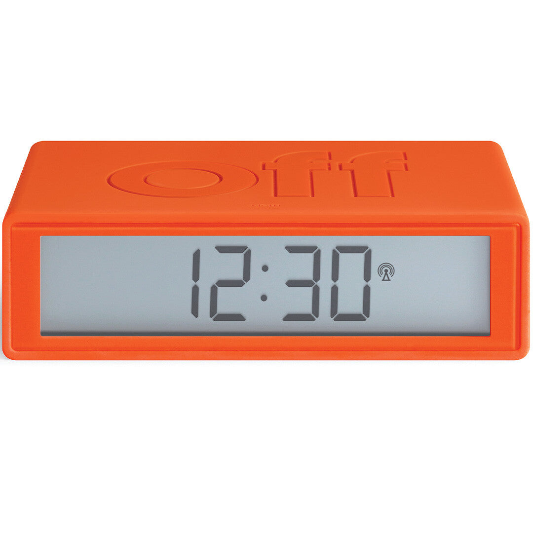 lexon flip classic digitale wekker - orange  | LR157O1 | 2