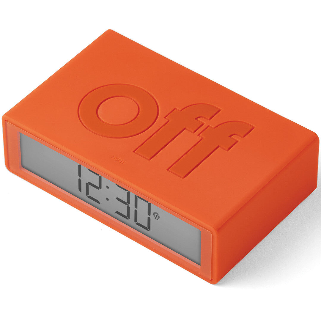 lexon flip classic digitale wekker - orange  | LR157O1 | 3