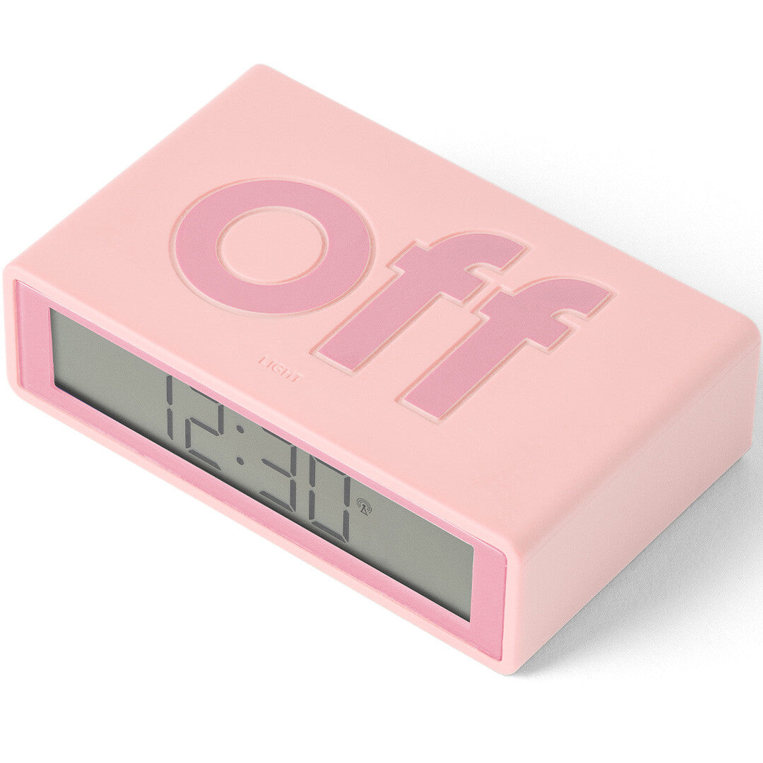 lexon flip classic digitale wekker - pink | LR157P4 | 4