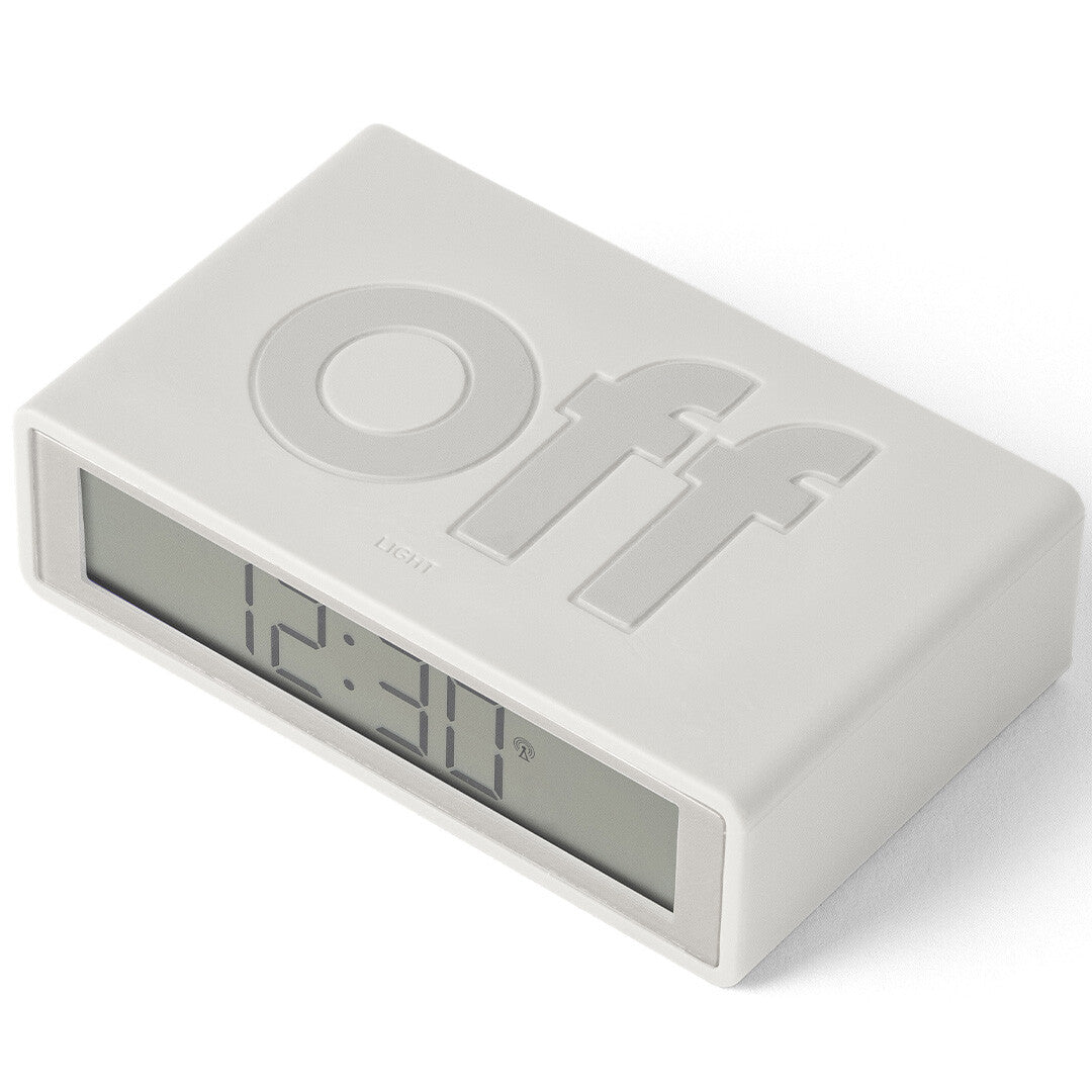 lexon flip classic digitale wekker - white | LR150W9 | 5