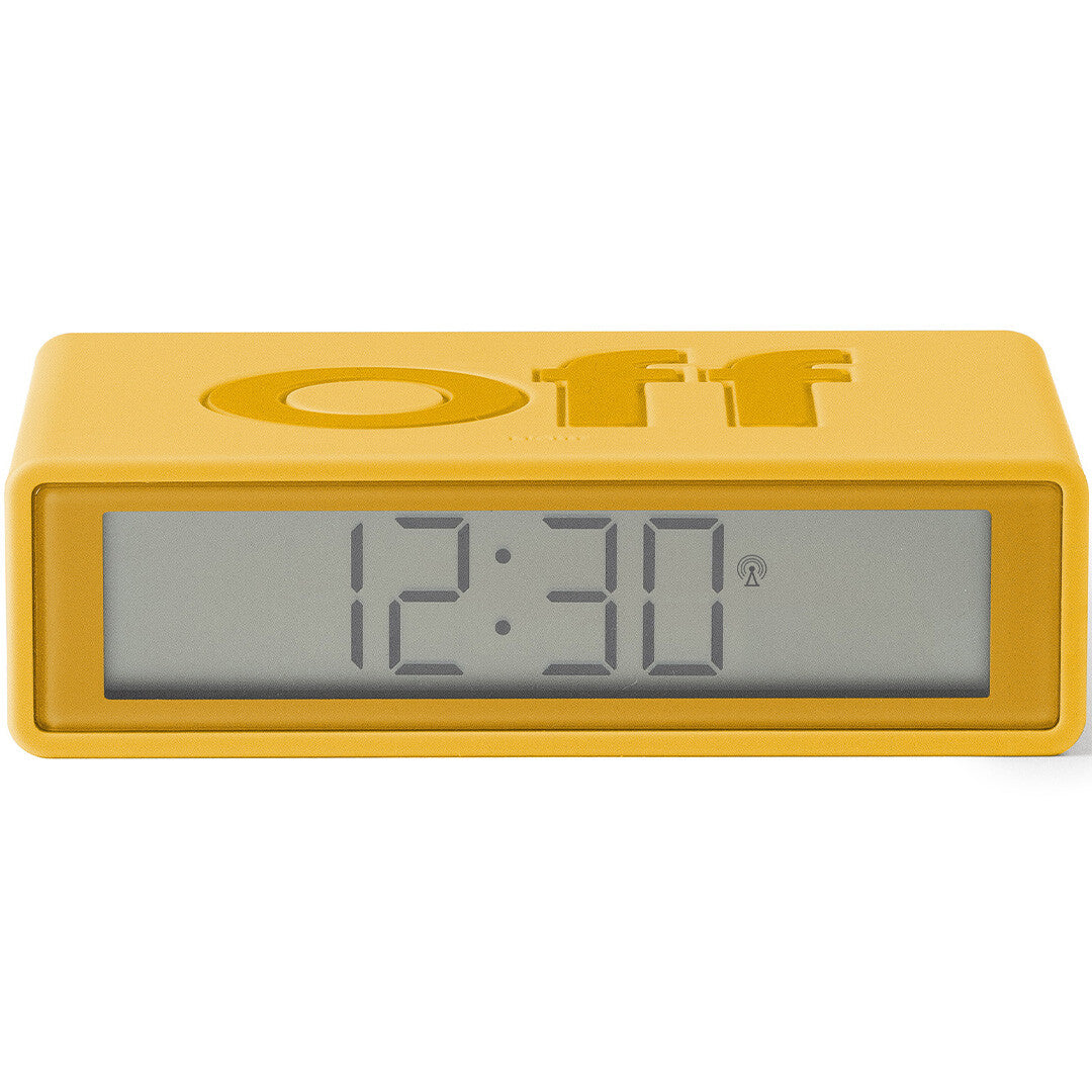 lexon flip classic digitale wekker - yellow  | LR157J9 | 3