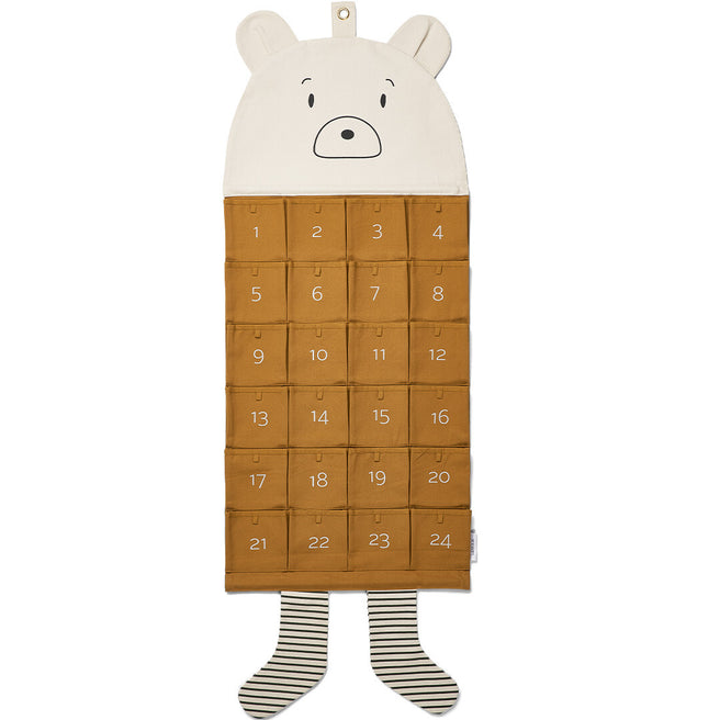 liewood adventskalender mr. bear golden caramel | LW15064-9462 | 0