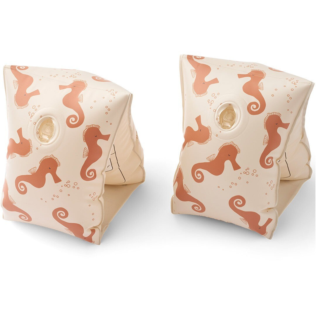liewood arm zwembandjes - sea horse apple blossom - 2-6 jaar | LW15543-2340-2-6 | 0