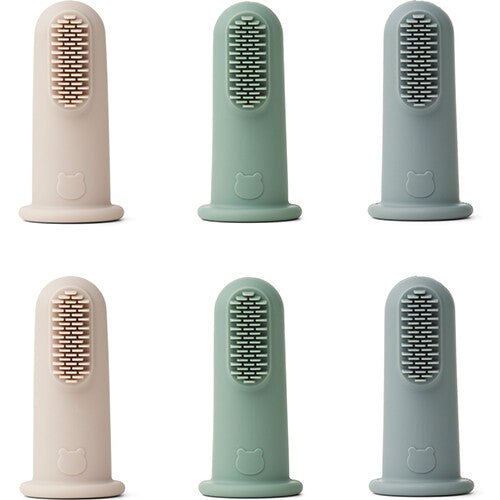 liewood babytandenborstels simon - peppermint multi mix - 6st | LW14336-7392 | 0