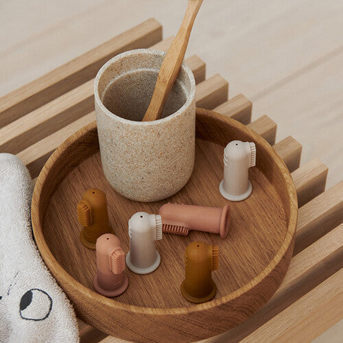 liewood babytandenborstels simon - peppermint multi mix - 6st | LW14336-7392 | 1