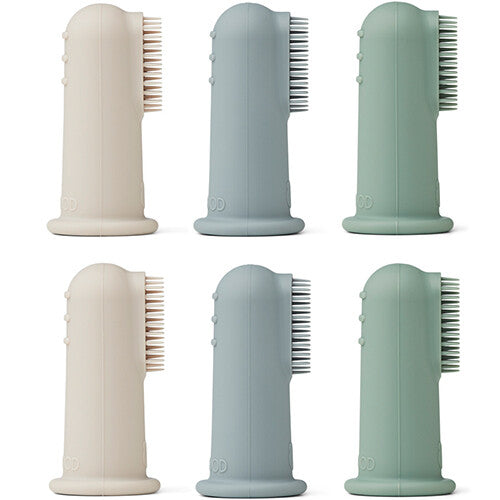 liewood babytandenborstels simon - peppermint multi mix - 6st | LW14336-7392 | 3