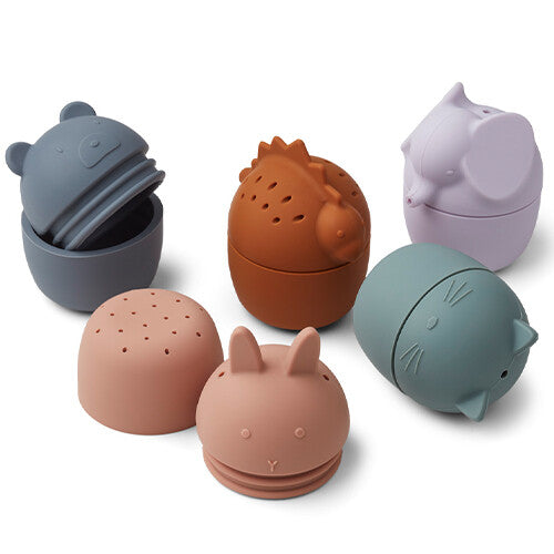 liewood badspeelgoed gaby - multi mix - 5st | LW14198-9504 | 0