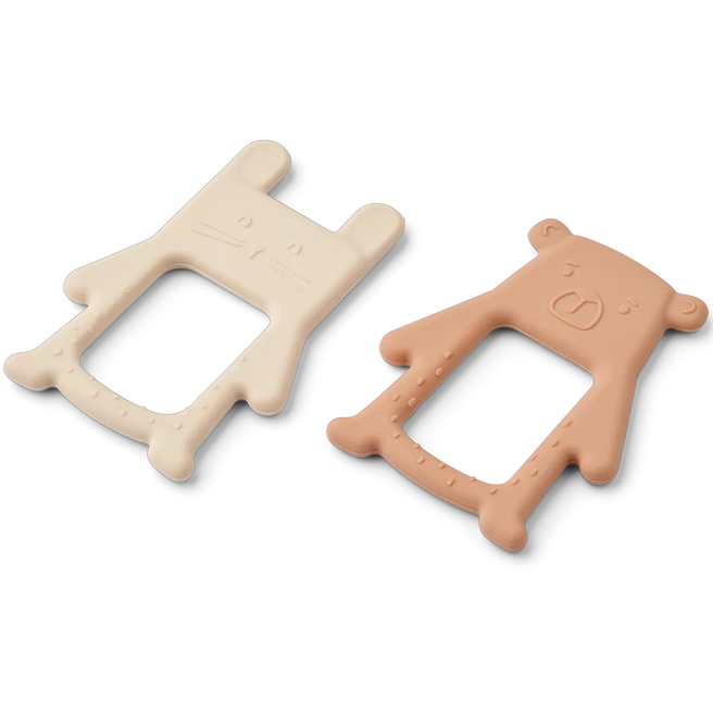 liewood bijtring jonathan - tuscany rose - apple blossom | LW19272-1037 | 0