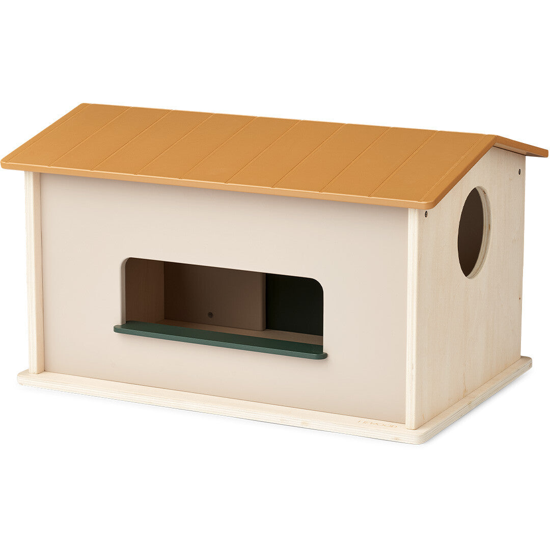 liewood boerderij speelhuis - golden caramel mix    | LW18863-2097 | 1