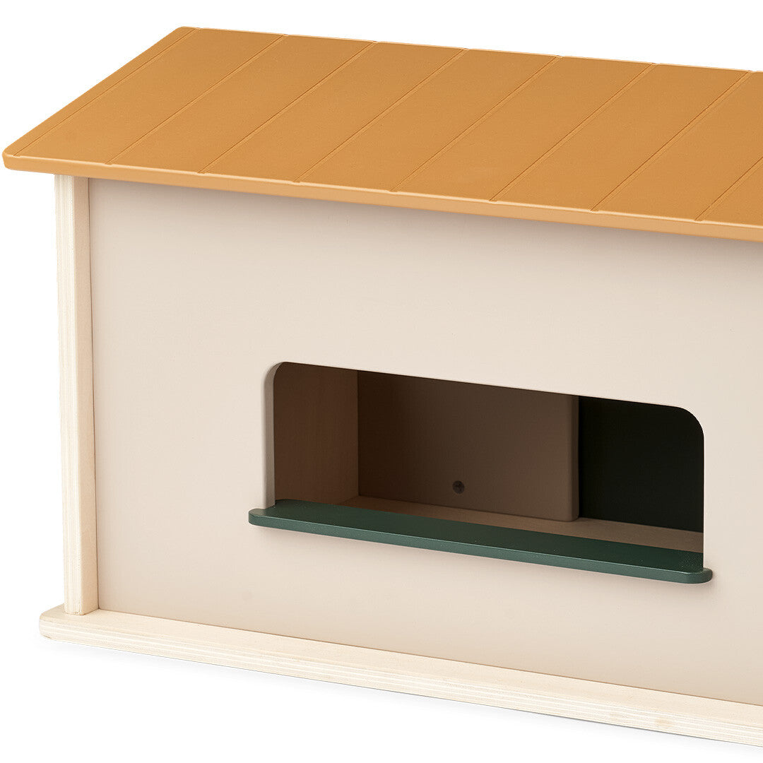 liewood boerderij speelhuis - golden caramel mix    | LW18863-2097 | 3