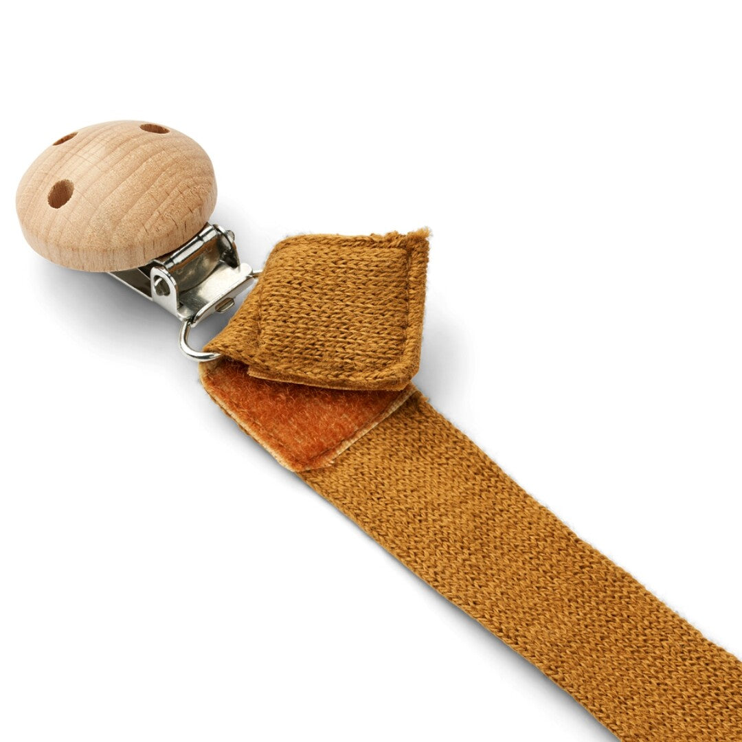 liewood clip-on priya mr. bear - golden caramel | LW184583050 | 1