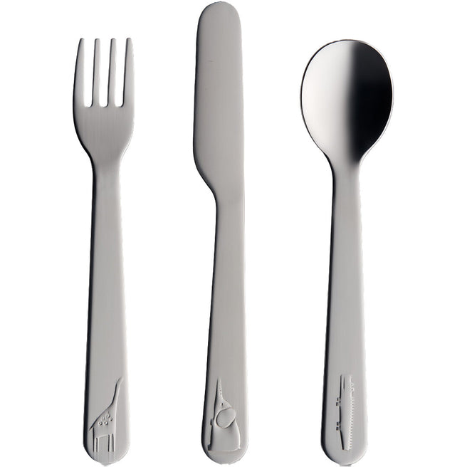 liewood kinderbestek nadine - dieren - rvs  | LW18525-1419 | 0