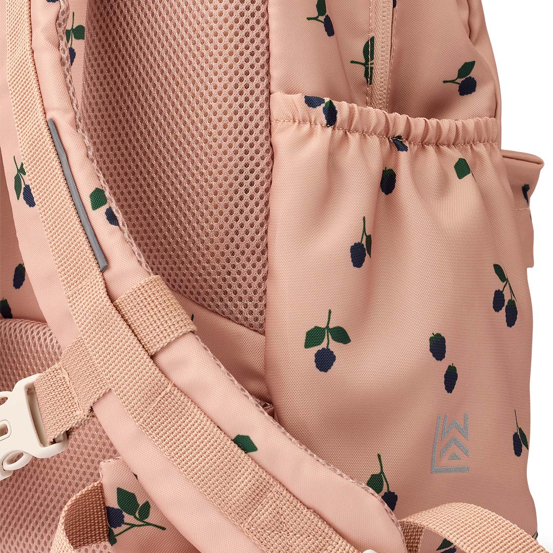 liewood kinderrugtas johnny - berry pale tuscany - 36 cm