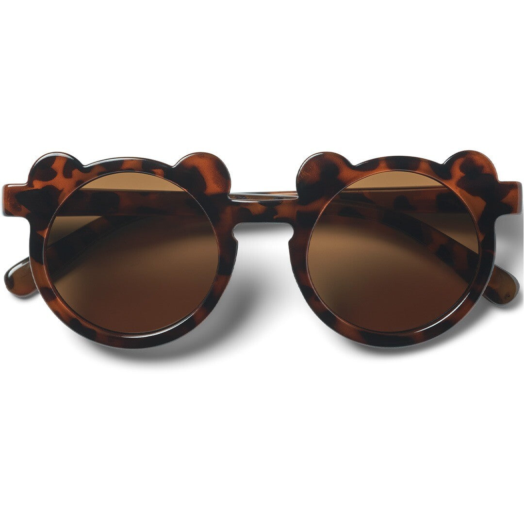 liewood kinderzonnebril darla bear - dark tortoise - 4-10 jaar | LW20084-9939 | 0