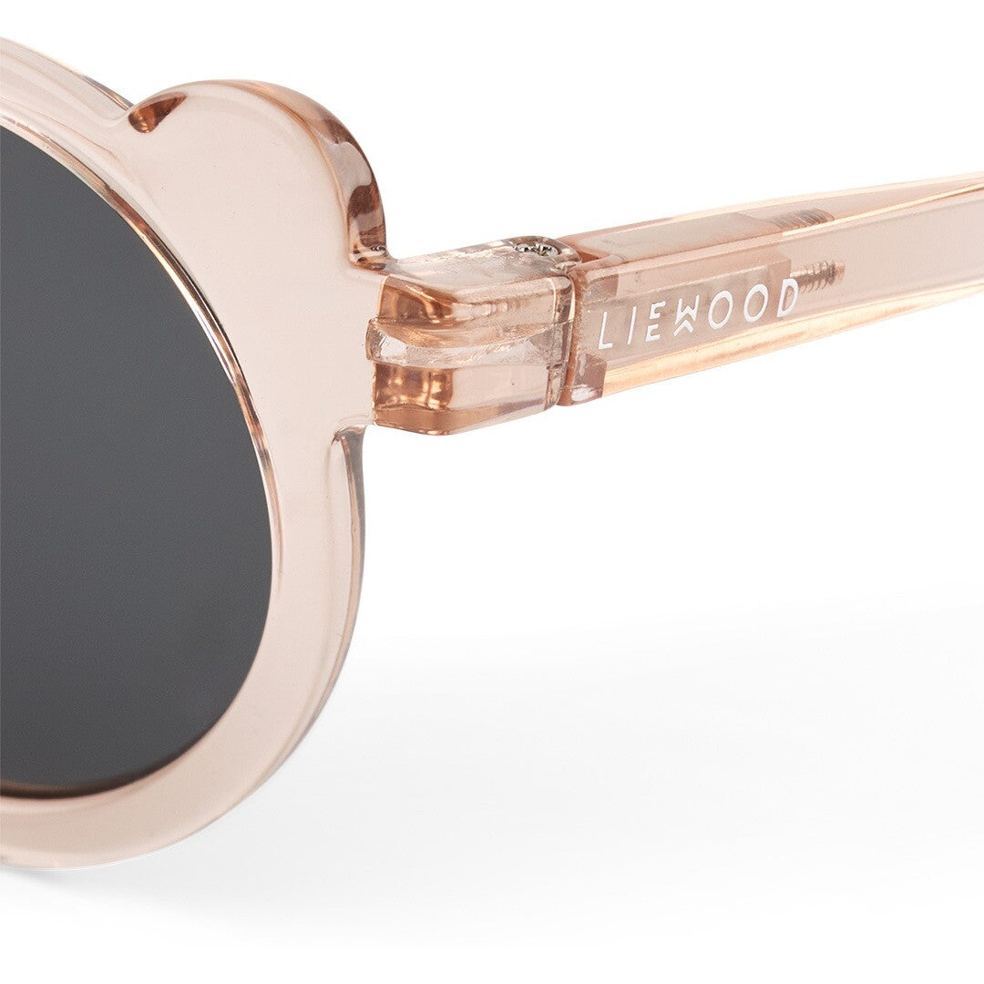 liewood kinderzonnebril darla bear - rose transparent - 1-3 jaar | LW20085-2452 | 3