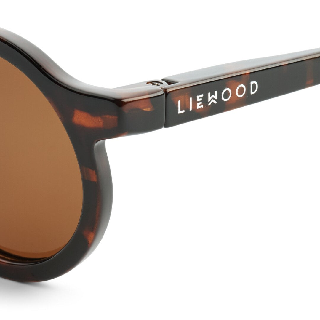 liewood kinderzonnebril darla - dark tortoise shiny - 1-3 jaar  | LW20088-9939 | 3