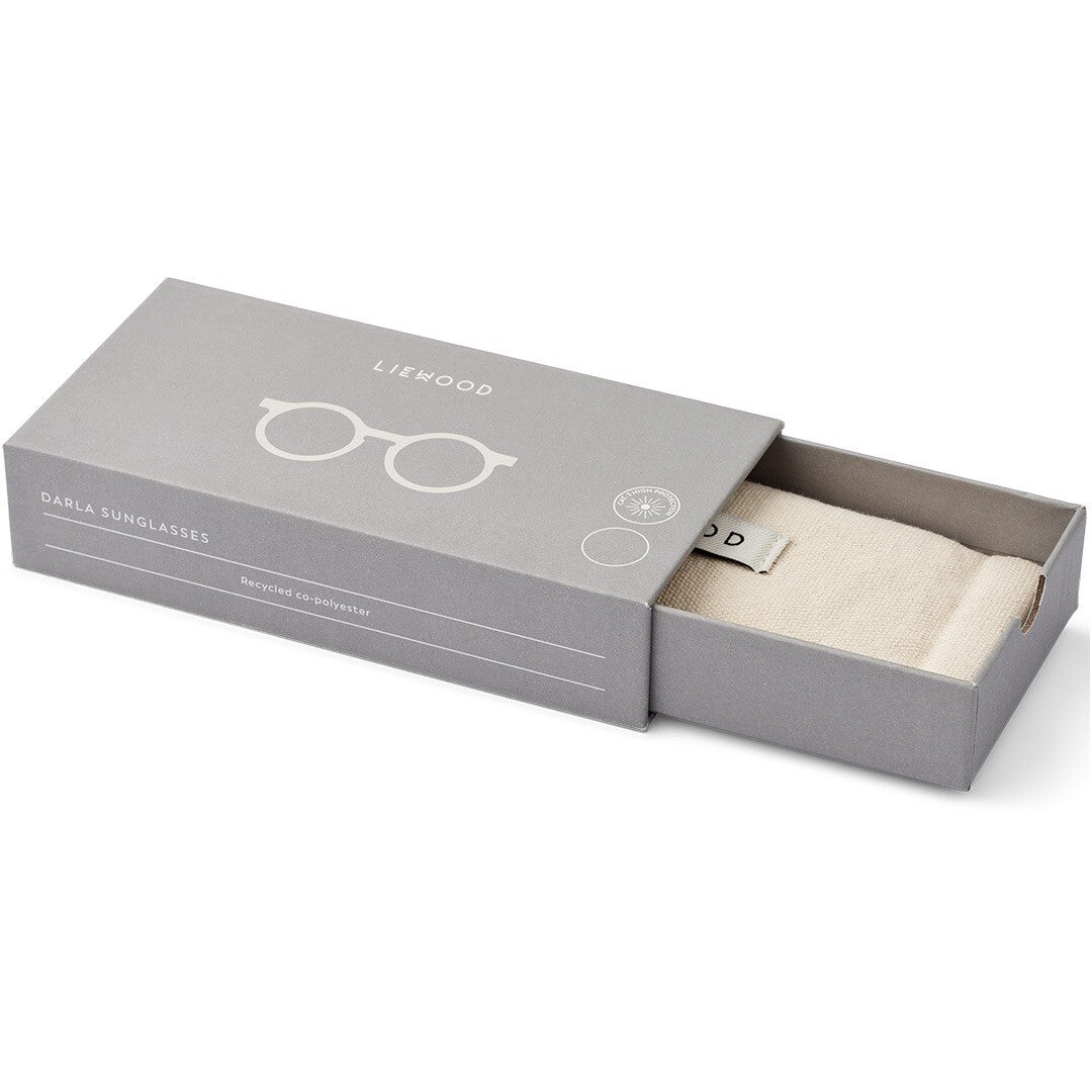 liewood kinderzonnebril darla - dark tortoise shiny - 4-10 jaar | LW20087-9939 | 3