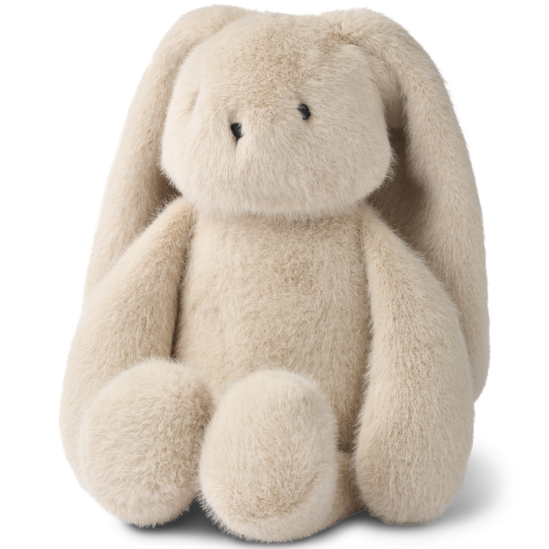 liewood knuffelkonijn hattie met nachtlamp en geluid - 23 cm | 2