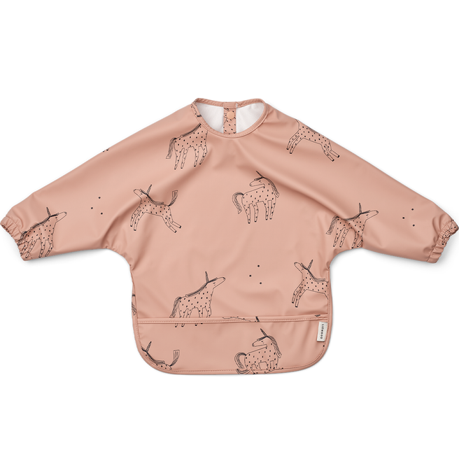 liewood mouwslab met voorvakje merle - unicorn pale tuscany | LW18136-2190 | 0