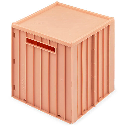 liewood opbergbak met deksel elijah - tuscany rose - 20 liter | LW15018-2074 | 0