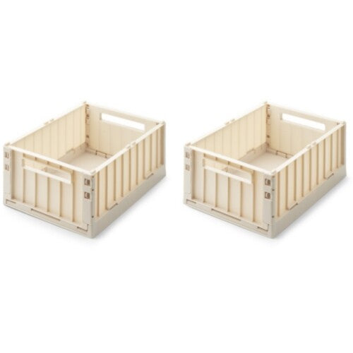 liewood opbergkrat weston - apple blossom - 10 liter - 2st | LW15140-2417 | 0