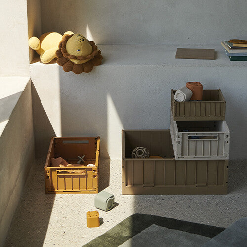 liewood opbergkrat weston - apple blossom - 5 liter - 2st | LW15142-2417 | 6