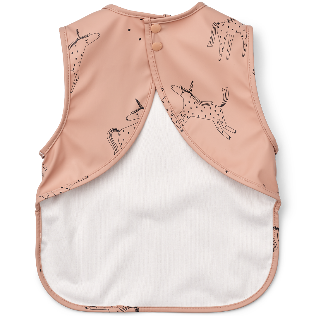 liewood schortslab bria bib - unicorn pale tuscany | LW19257-2190 | 3