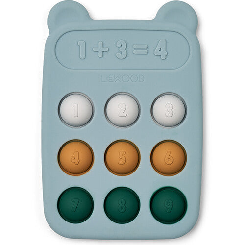 liewood sensorische telefoon anne - sea blue multi mix | LW17437-1464 | 0