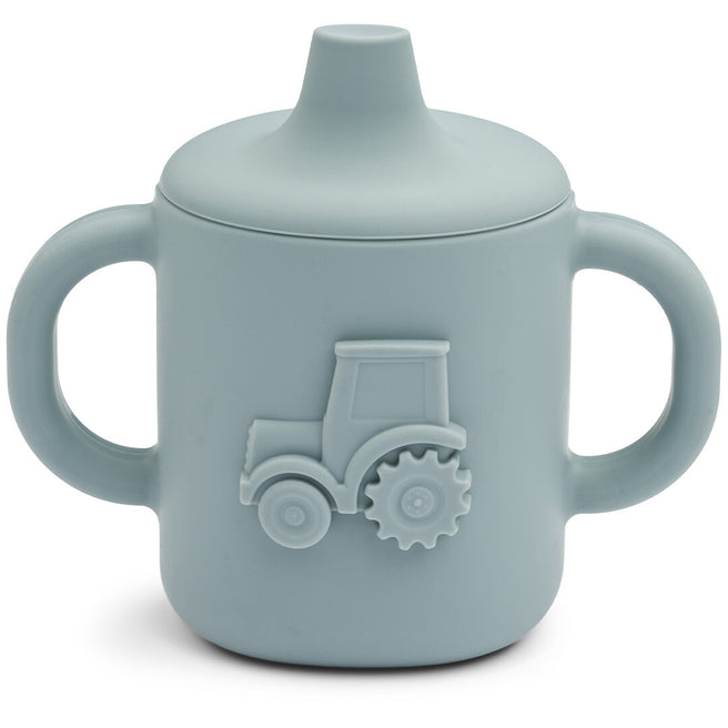 liewood siliconen tuitbeker amelio - blue fog | LW17275-6941 | 0