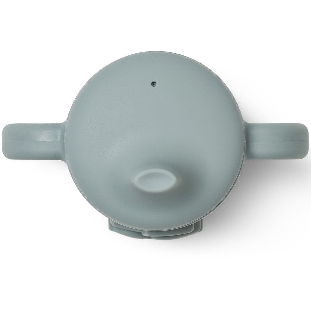 liewood siliconen tuitbeker amelio - blue fog | LW17275-6941 | 2
