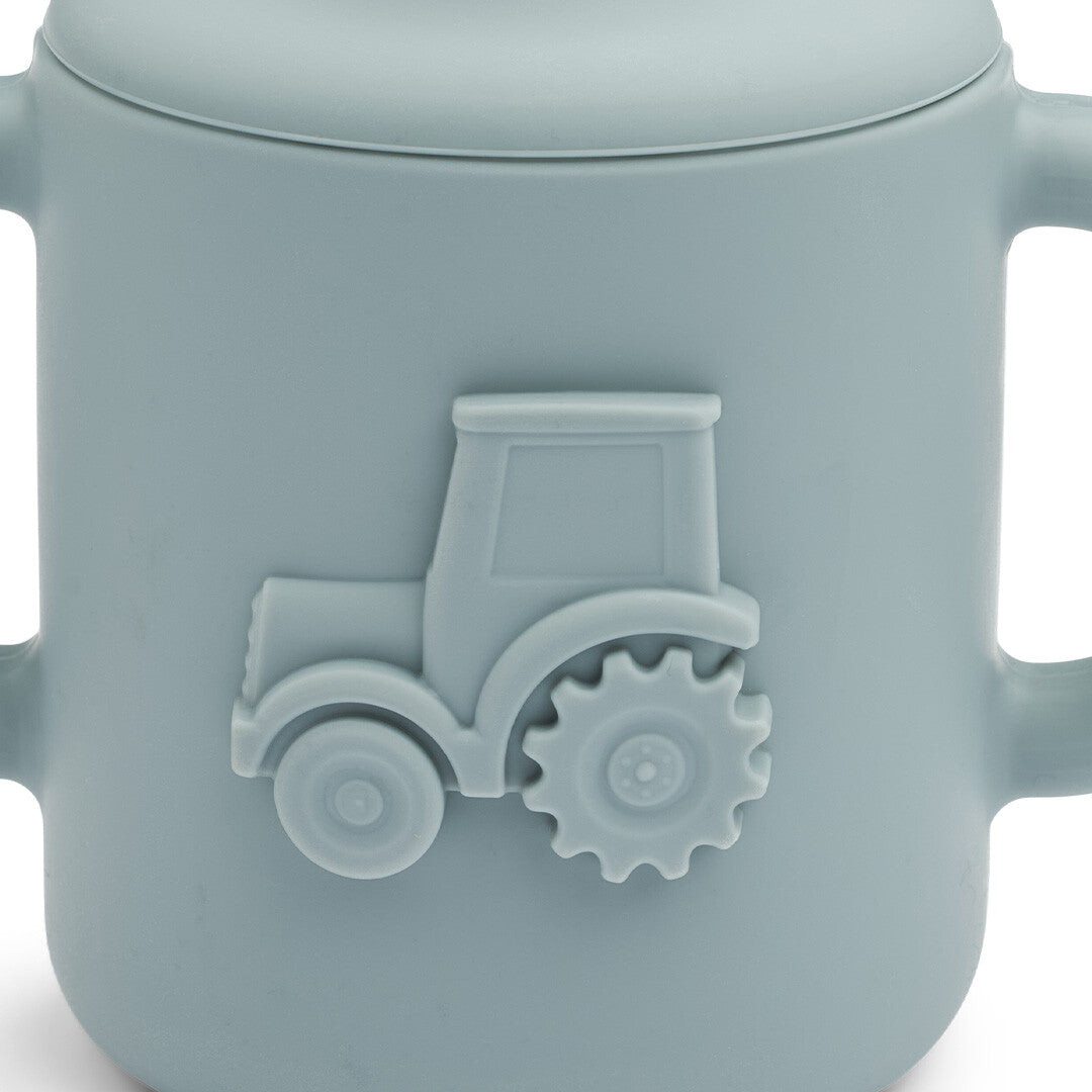 liewood siliconen tuitbeker amelio - blue fog | LW17275-6941 | 3
