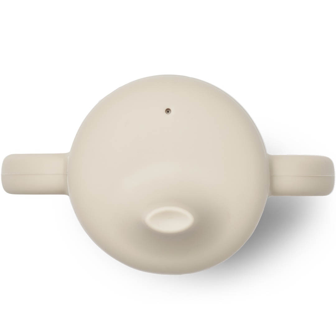 liewood siliconen tuitbeker neil - bunny sandy | LW13060-2184 | 2