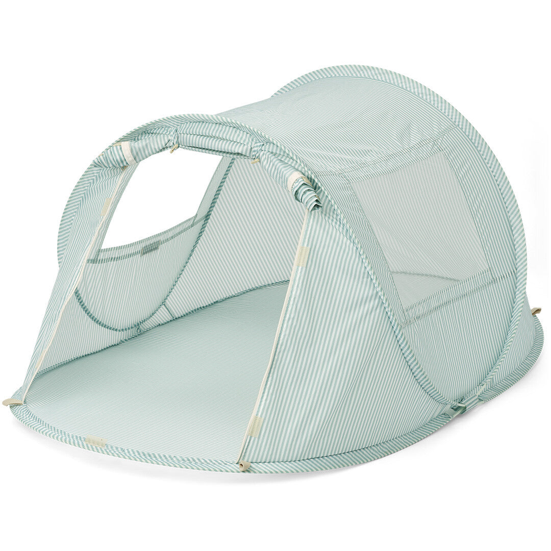 liewood speeltent bjork - printed stripe ice blue - creme de la creme | LW18556-1880 | 0