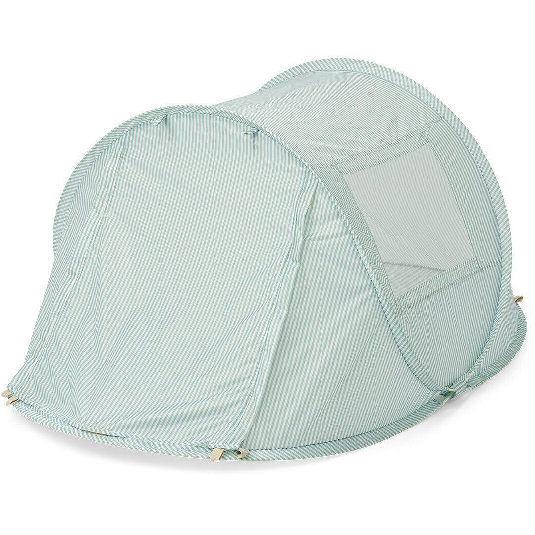 liewood speeltent bjork - printed stripe ice blue - creme de la creme | LW18556-1880 | 3